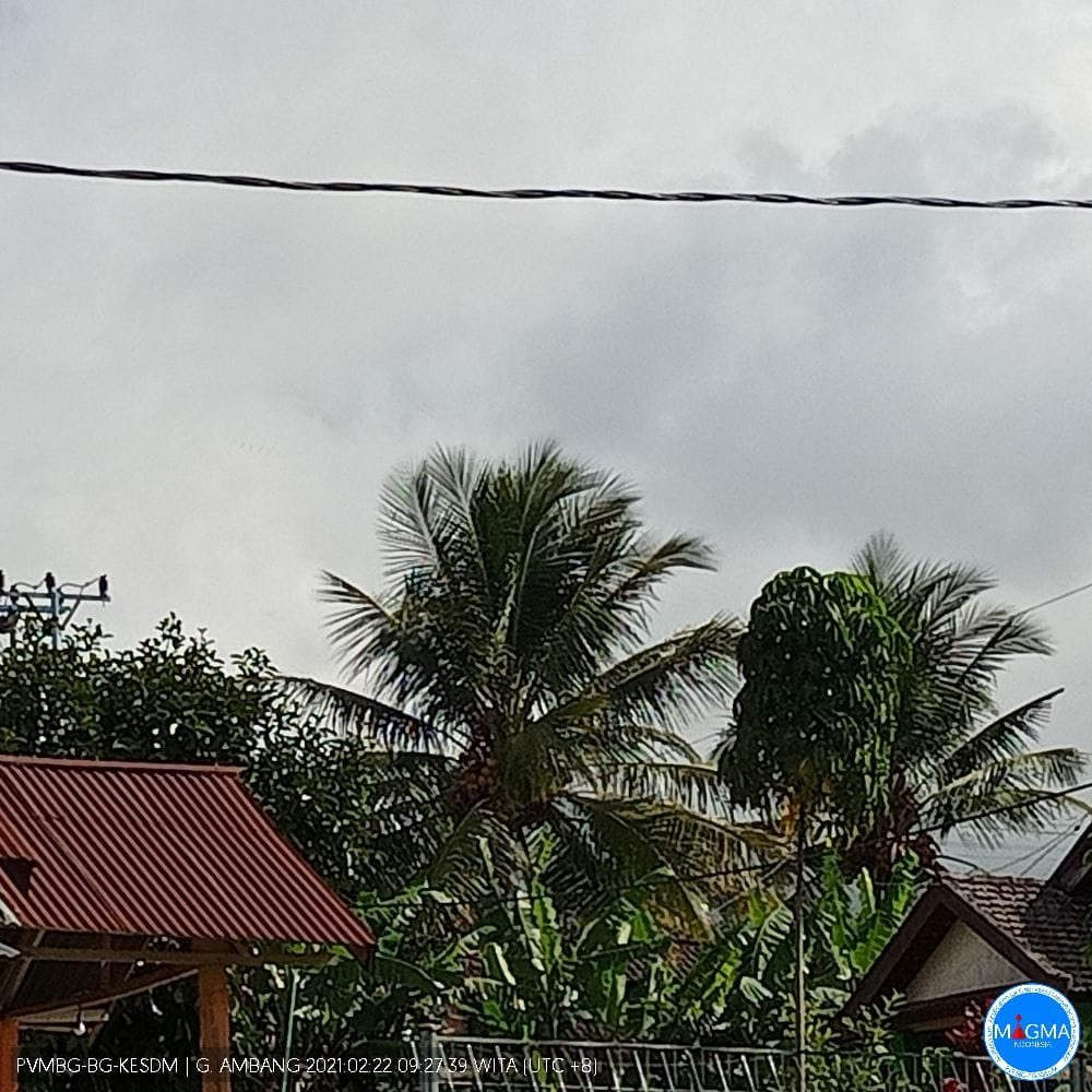 Info Aktivitas Gunung Api Ambang